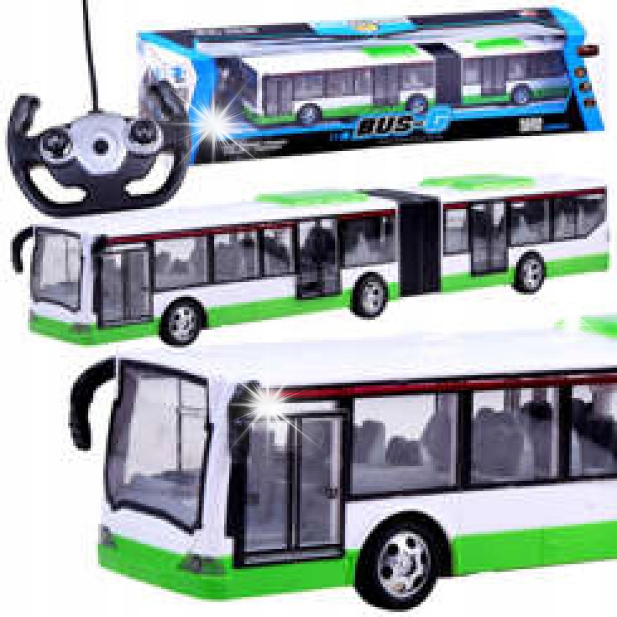 Zdalnie sterowany Autobus Na pilota Pojazd dla dzieci RC0336