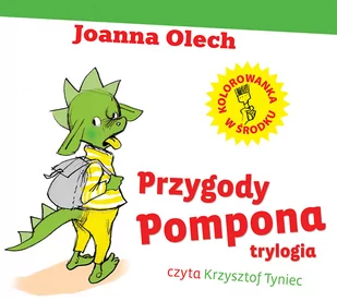 Cd Mp3 Trylogia Przygody Pompona Joanna Olech - Audiobooki dla dzieci i młodzieży - miniaturka - grafika 1