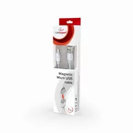Kable USB - Gembird Kabel micro USB 2.0 magnetyczny/1m - miniaturka - grafika 1