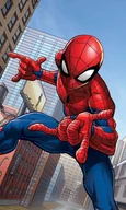 Okrycia kąpielowe dla dzieci - SPIDERMAN Ręcznik PRZEDSZKOLAKA Dziecięcy Bawełniany  30 x 50 cm do Twarzy RĄK MARVEL - miniaturka - grafika 1