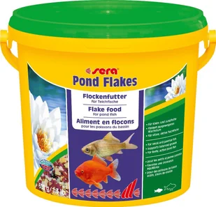 Sera Pond Flakes 3.800 ml, płatki -pokarm dla ryb stawowych - Pokarm dla ryb - miniaturka - grafika 1