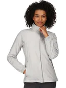 Kurtki i kamizelki sportowe damskie - Regatta Kurtka przeciwdeszczowa "Corinne IV" w kolorze jasnoszarym - miniaturka - grafika 1