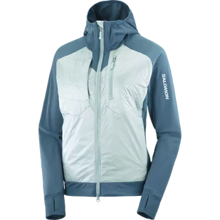KURTKA SALOMON ELIXIR HYBRID HD INSULATED W C22136 - Koszulki sportowe damskie - miniaturka - grafika 1
