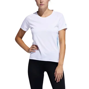 Koszulka damska adidas  25/7 Rise Up N Run Parley white L - Koszulki i topy damskie - miniaturka - grafika 1