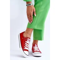 Trampki damskie - Trampki Model Big Star T274020 Red - Step in style czerwone - miniaturka - grafika 1