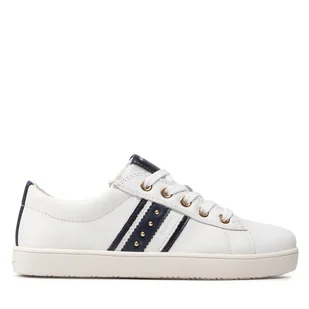 Sneakersy Geox J Kathe G. F J16EUF 00085 C0899 M Biały - Buty dla dziewczynek - miniaturka - grafika 1