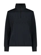 Bluzy damskie - CMP Bluza polarowa w kolorze czarnym - miniaturka - grafika 1