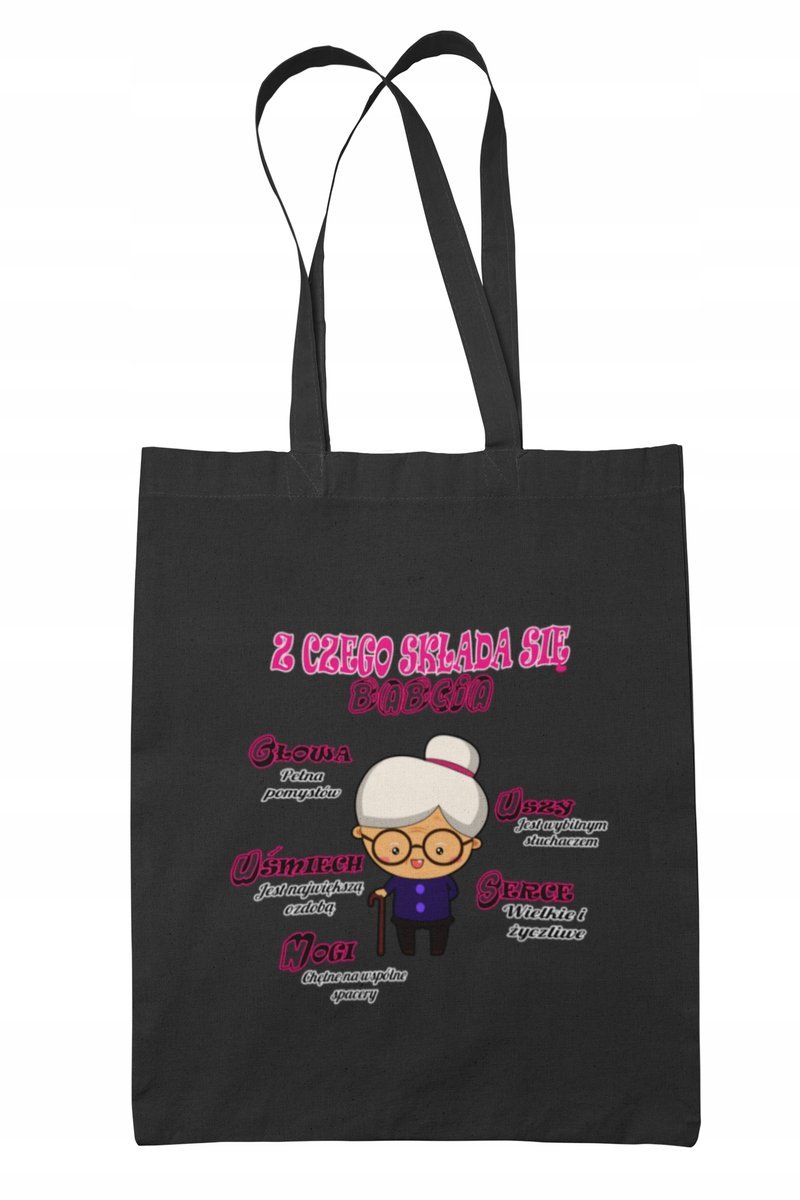 Torba Shopper- DLA BABCI- DZIEŃ BABCI- PREZENT
