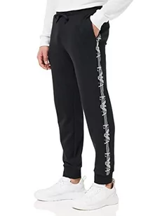 Emporio Armani Trousers Iconic Terry Bluza męska, czarny, S - Bluzy męskie - miniaturka - grafika 1