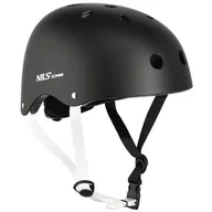 Kaski rowerowe - Kask NILS EXTREME MTW001 Czarny dla Dzieci ( XS) - miniaturka - grafika 1