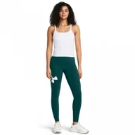 Spodnie sportowe damskie - Damskie legginsy dzianinowe Under Armour Campus Legging - zielone - UNDER ARMOUR - miniaturka - grafika 1