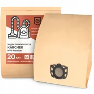 Worki do odkurzaczy - 20x Worek do Odkurzacza Kärcher MV 5 Premium Pojemny Duży Torba Worki 2A-W - miniaturka - grafika 1