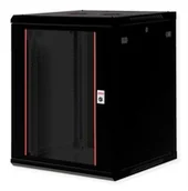 Szafy rack - ROLINE Wandgehouse Basic Plus 48,26cm 19-Zoll 15HE 600x600 BxT schwarz - miniaturka - grafika 1