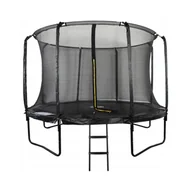 Trampoliny - Emaj, Trampolina z siatką zewnętrzną, Exclusive, 12 FT/374 cm - miniaturka - grafika 1