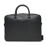 Torby na laptopy - Torba na laptopa Tommy Hilfiger AM0AM13104 Czarny - miniaturka - grafika 1
