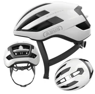 Kaski rowerowe - Kask rowerowy szosowy ABUS WINGBACK polar white M (54-58cm) - miniaturka - grafika 1