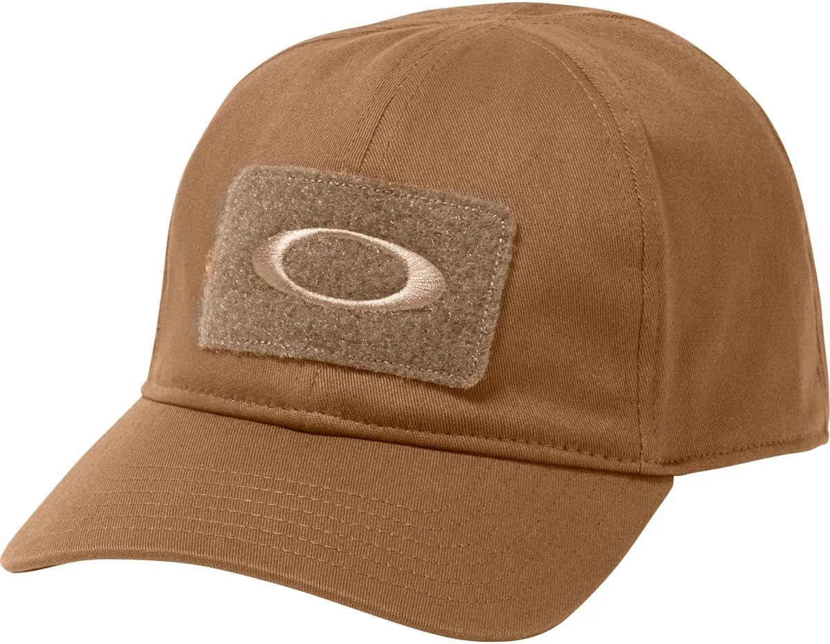 MĘSKA CZAPKA BAWEŁNIANA BRĄZOWA WOJSKOWA