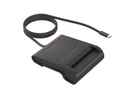 Czytniki kart pamięci - Conceptronic SCR01BC czytnik do kart chipowych Wewnętrzna USB USB Type-C Czarny - miniaturka - grafika 1
