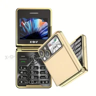 Inne - TEMU XGODY Duży przycisk Flip Phone Bez umowy Dobry dla osób starszych i dzieci GSM Phone 1300mAh Bateria Typ-C Podwójny SIM Podwójny tryb czuwania - miniaturka - grafika 1