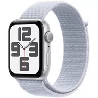 Smartwatch - Apple Watch SE 2-gen GPS 40mm Opaska sportowa Błękitny obłok - miniaturka - grafika 1