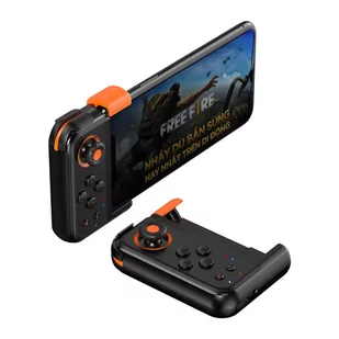 Baseus Baseus One-Handed Gamepad | Bezprzewodowy kontroler do gier pad do telefonu bluetooth 6953156216419 - Gadżety dla graczy - miniaturka - grafika 1