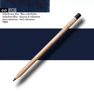 Kredka Caran D`Ache Nr.649 Indanthrone   Blue Luminance 6901 - Kredki, ołówki, pastele i pisaki - miniaturka - grafika 1