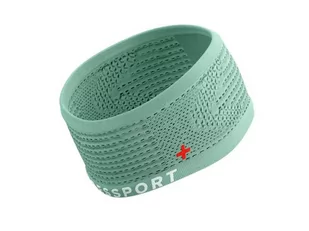 COMPRESSPORT Opaska na głowę HEADBAND ON/OFF v3 creme de menthe - Czapki i chusty sportowe męskie - miniaturka - grafika 3