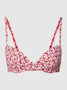Top bikini z kwiatowym nadrukiem na całej powierzchni model ‘CALUSA BEACH’ - Stroje kąpielowe - miniaturka - grafika 1