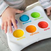 Zabawki interaktywne dla dzieci - Kolorowe Baloniki Bąbelki Dimpl Duo kształty i kolory - miniaturka - grafika 1