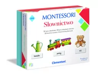 Układanki dla dzieci - Clementoni Montessori słownictwo 50077 - miniaturka - grafika 1
