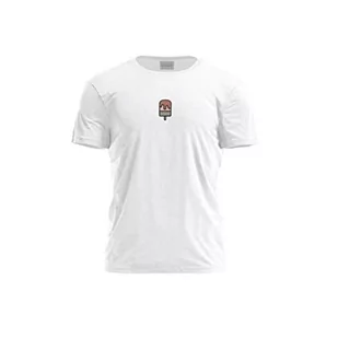 Bona Basics T-shirt męski, biały, XL - Koszulki męskie - miniaturka - grafika 1