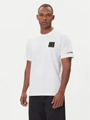 Odzież trekkingowa męska - adidas T-Shirt National Geographic Graphic KC5417 Biały Regular Fit - miniaturka - grafika 1