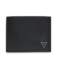 Portfele - Duży Portfel Męski Guess SMCSLE LEA24 Czarny - miniaturka - grafika 1