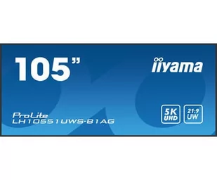 IIYAMA LH10551UWS-B1AG 105inch UW 5120x2160 UW5K IPS panel 1x HDMI UHD - Monitory - miniaturka - grafika 1