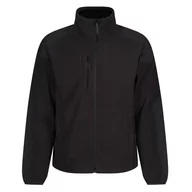Bluzy męskie - Regatta Professional Męski Polar Wodoodporny z Suwakiem Broadstone Czarny, Rozmiar: XL - miniaturka - grafika 1