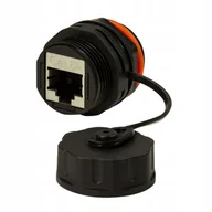 Pozostałe akcesoria sieciowe - Techly 363548 Łącznik RJ45 Cat6a ekranowany, z możliwością ochrony IP68 - miniaturka - grafika 1