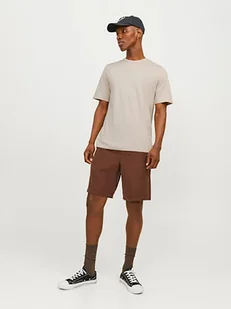 Jack & Jones Koszulka w kolorze kremowym - Koszulki męskie - miniaturka - grafika 1
