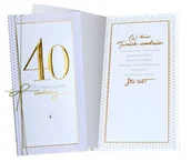 Kartki okolicznościowe i zaproszenia - KUKARTKA KUKARTKA Karnet PM-193 Urodziny 40 441147 - miniaturka - grafika 1