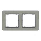 Wyłączniki światła i elektryczne - Ramka podwójna Beton SEDNA DESIGN SCHNEIDER ELECTRIC - miniaturka - grafika 1