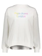 Bluzy damskie - Pepe Jeans Bluza w kolorze białym - miniaturka - grafika 1