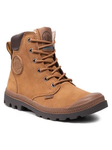Palladium Trapery Pampa Sport Cuff Wps 72992-697-M Brązowy - Botki damskie - miniaturka - grafika 1