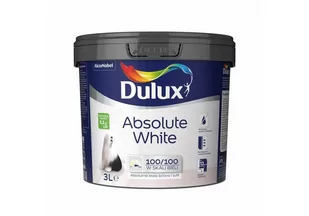 Dulux Emulsja Absolute White 3l - Farby wewnętrzne - miniaturka - grafika 1