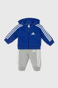 adidas dres niemowlęcy kolor niebieski - Komplety dla niemowląt - miniaturka - grafika 1