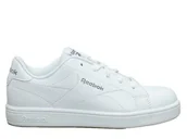 Buty dla dziewczynek - Buty dziecięce Reebok 100233902 REEBOK COURT CLEAN Białe - miniaturka - grafika 1