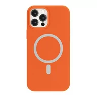 Etui i futerały do telefonów - Etui silikonowe Mercury do iPhone 12 Pro Max 6.7" pomarańczowy - miniaturka - grafika 1