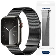 Akcesoria do smartwatchy - Dux Ducis Pasek Dux Ducis Strap Milanese Pro na Apple Watch 42 / 44 / 45 / 49 mm - czarny - miniaturka - grafika 1