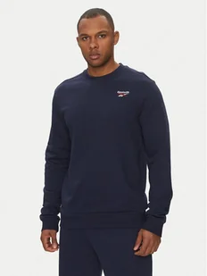 Reebok Bluza 100217146 Granatowy Regular Fit - Bluzy męskie - miniaturka - grafika 1