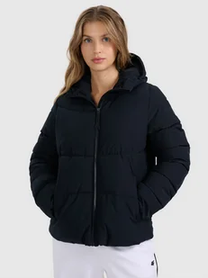 4F Kurtka puchowa z wypełnieniem syntetycznym damska - czarna XL - Kurtki damskie 4F Kurtka puchowa z wypełnieniem syntetycznym damska - czarna XL - Kurtki damskie - miniaturka - grafika 1