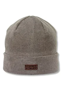 Sterntaler Dziecięca czapka beanie z polaru, uniseks, brązowy melange, 57 - Czapki damskie - miniaturka - grafika 1