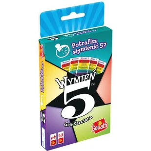 Gra karciana: Wymień 5 - Goliath - Gry karciane - miniaturka - grafika 1